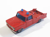 Vintage Majorette Dodge Simca Red Tow Truck 1/80 Scale Die Cast Toy Car Vehicle