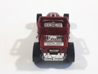 2006 Hot Wheels First Editions Bone Shaker Dark Red Die Cast Toy Car Hot Rod Vehicle