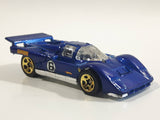 2006 Hot Wheels First Editions Ferrari 512M Blue Die Cast Toy Car Vehicle with Opening Engine Bay