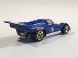 2006 Hot Wheels First Editions Ferrari 512M Blue Die Cast Toy Car Vehicle with Opening Engine Bay