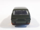 2013 Hot Wheels Jungle Rally Volkswagen Brasilia Dark Olive Green Die Cast Toy Car Vehicle