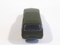 2013 Hot Wheels Jungle Rally Volkswagen Brasilia Dark Olive Green Die Cast Toy Car Vehicle