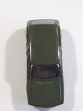 2013 Hot Wheels Jungle Rally Volkswagen Brasilia Dark Olive Green Die Cast Toy Car Vehicle