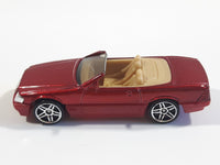 2003 Hot Wheels Mercedes-Benz SL Convertible Metalflake Red Die Cast Toy Luxury Car Vehicle