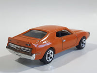 2009 Hot Wheels AMC Javelin AMX Metalflake Orange Die Cast Toy Muscle Car Vehicle