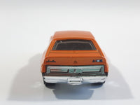 2009 Hot Wheels AMC Javelin AMX Metalflake Orange Die Cast Toy Muscle Car Vehicle