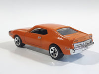 2009 Hot Wheels AMC Javelin AMX Metalflake Orange Die Cast Toy Muscle Car Vehicle