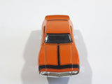 2009 Hot Wheels AMC Javelin AMX Metalflake Orange Die Cast Toy Muscle Car Vehicle