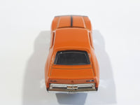 2009 Hot Wheels AMC Javelin AMX Metalflake Orange Die Cast Toy Muscle Car Vehicle