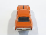 2009 Hot Wheels AMC Javelin AMX Metalflake Orange Die Cast Toy Muscle Car Vehicle