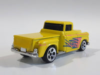 1998 Hot Wheels 1956 Chevy '56 Flashsider Truck Yellow Die Cast Toy Car Vehicle