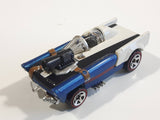 2014 Hot Wheels LFL Star Wars Han Solo Car Dark Blue and White Die Cast Toy Race Car Vehicle with Red Line Wheels