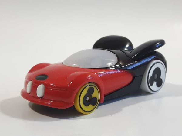 2018 Hot Wheels Disney Character Cars: Series 1 Mickey Mouse Red and Black Die Cast Toy Car Vehicle