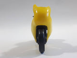 Vintage 1979 Tonka Motorcycle Sport Bike Cafe Racer Red, Black, Yellow Plastic Toy Made in Hong Kong