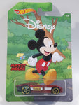 2018 Hot Wheels Disney Mickey & Friends Mickey Mouse Fast Felion Dark Red Die Cast Toy Car Vehicle - New in Package Sealed