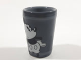 Disney Parks Authentic Original Mickey Mouse "The Mouse is in the House" Grey Glass Shooter Shot Glass