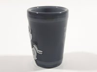 Disney Parks Authentic Original Mickey Mouse "The Mouse is in the House" Grey Glass Shooter Shot Glass