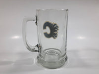 Calgary Flames NHL Ice Hockey 5 1/2" Tall Glass Beer Mug Cup