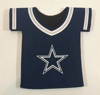 Dallas Cowboys NFL Football Team Jersey Shaped Foam Beer Holder Koozie