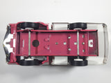 Vintage 1970s Tonka Camper Truck Pink and White Pressed Steel Toy Car Vehicle