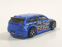 2005 Hot Wheels Dual Cool Audacious Blue Die Cast Toy Car Vehicle