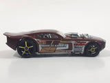 2007 Hot Wheels Nitro Door Slammer Aston Martin Burgundy Die Cast Toy Race Car Vehicle