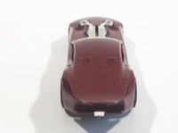 2007 Hot Wheels Nitro Door Slammer Aston Martin Burgundy Die Cast Toy Race Car Vehicle