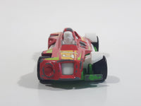 2014 Hot Wheels Ultimate Racing Med-Evil Red White Die Cast Toy Race Car Vehicle