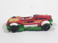 2014 Hot Wheels Ultimate Racing Med-Evil Red White Die Cast Toy Race Car Vehicle