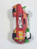 2014 Hot Wheels Ultimate Racing Med-Evil Red White Die Cast Toy Race Car Vehicle