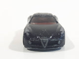 2014 Hot Wheels HW City - Night Burnerz Alfa Romeo 8C Competizione Black Die Cast Toy Car Vehicle