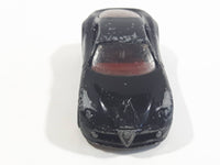 2014 Hot Wheels HW City - Night Burnerz Alfa Romeo 8C Competizione Black Die Cast Toy Car Vehicle