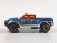 2019 Hot Wheels HW City Off-Duty Truck Dark Blue with Chrome Die Cast Toy Car Vehicle