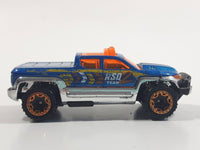 2019 Hot Wheels HW City Off-Duty Truck Dark Blue with Chrome Die Cast Toy Car Vehicle