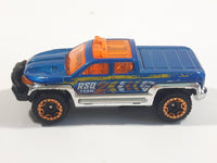 2019 Hot Wheels HW City Off-Duty Truck Dark Blue with Chrome Die Cast Toy Car Vehicle