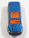 2019 Hot Wheels HW City Off-Duty Truck Dark Blue with Chrome Die Cast Toy Car Vehicle