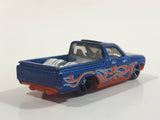 2017 Hot Wheels HW Flames Custom '72 Chevy LUV Truck Blue Die Cast Toy Car Vehicle