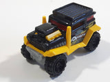 2014 Hot Wheels Stunt Circuit Bad Mudder 2 Black and Yellow Die Cast Toy Car Vehicle