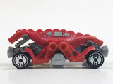 1994 Hot Wheels Color Changers Double Demon Dinosaur Red and Yellow Die Cast Toy Car Vehicle