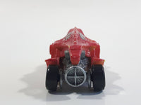 1994 Hot Wheels Color Changers Double Demon Dinosaur Red and Yellow Die Cast Toy Car Vehicle