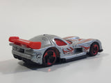 2003 Hot Wheels Serpent Cyclone Panoz GTR-1 Metalflake Silver Die Cast Toy Car Vehicle