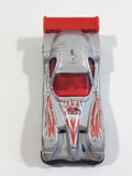 2003 Hot Wheels Serpent Cyclone Panoz GTR-1 Metalflake Silver Die Cast Toy Car Vehicle