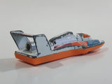 2000 Hot Wheels Forces of Nature Hydroplane White Die Cast Toy Speed Boat Oceanic One Research Vehicle