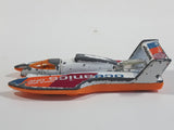 2000 Hot Wheels Forces of Nature Hydroplane White Die Cast Toy Speed Boat Oceanic One Research Vehicle