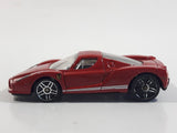 2011 Hot Wheels Nightburnerz Enzo Ferrari Red Die Cast Toy Super Car Vehicle