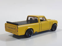 2011 Hot Wheels '63 Studebaker Champ Truck Yellow Die Cast Toy Classic Car Vehicle With Good Year Eagle Tires