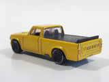 2011 Hot Wheels '63 Studebaker Champ Truck Yellow Die Cast Toy Classic Car Vehicle With Good Year Eagle Tires