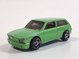 2011 Hot Wheels Volkswagen Brasilia Green Die Cast Toy Car Vehicle