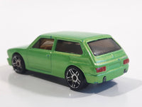 2011 Hot Wheels Volkswagen Brasilia Green Die Cast Toy Car Vehicle