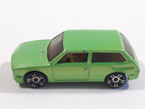 2011 Hot Wheels Volkswagen Brasilia Green Die Cast Toy Car Vehicle